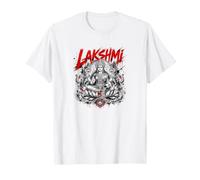 Lakshmi Hindu Goddess Prosperity Mandala Lotus T-Shirt
