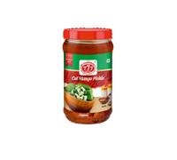 Lakshmi Stores - 777 Economy Cut Mango Pickle 1kg | Authentic Indian Aam Achar | Spicy Traditional Mango Pickle | South Indian Style Pickle for Rice, Paratha, Chapati & Meals | Premium Taste