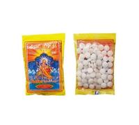 Lakshmi Stores - Ambika Camphor Tablets 70 Count - Karpooram for Pooja, Aarti & Prayer Rituals, Long Burning Puja Camphor Discs for Home Temple, Devotional Use