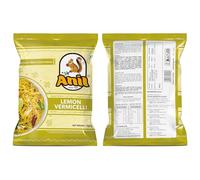 Lakshmi Stores - ANIL Lemon Vermicelli 200g | Sevai Semiya Seviyan Noodles | Roasted Instant Pasta | Tangy Citrus Flavoured Upma Mix | Quick Breakfast Indian Snack Ready to Cook