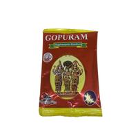 Lakshmi Stores - Gopuram Thazhampoo Kumkum Powder 40G - Traditional Red Kumkuma for Pooja Temple Rituals Festivals Tilak Forehead Application Auspicious Hindu Prayer Use