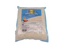 Lakshmi Stores - Indu Sri White Raw Rice 1kg Premium Plain Rice Natural Long Grain Staple Food for Daily Cooking Steamed Meals Curry Biryani Side Dish Indian Kitchen Pantry Essential
