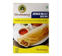 Lakshmi Stores - Native Food Store Jowar Millet Dosa Mix, Instant South Indian Breakfast Flour, Sorghum Millet Batter Mix, 500g