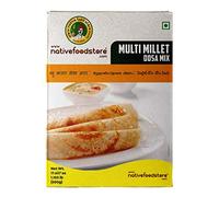 Lakshmi Stores Native Food Store Multi Millet Dosa Mix - 500g Instant Batter for Crispy Dosa, Adai & Uttapam - Wholesome South Indian Breakfast Multi-Grain