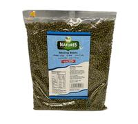 Lakshmi Stores - Natures Green Moong Beans 500g | Whole Green Gram Dal | Mung Beans Whole | High Protein Pulses for Cooking, Sprouts, Curry & Healthy Meals