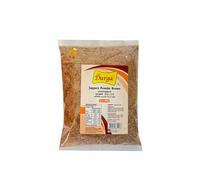 Lakshmi Stores Sri Durga Jaggery Powder 350g | Natural Unrefined Cane Sugar | Brown Gur Powder | Indian Sweetener for Tea, Cooking, Baking & Desserts