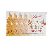 Lakshmi Stores UK - Padmini Sandal Ultimo Dhoop, Natural Sandalwood Incense Sticks for Meditation, Prayer, Home Fragrance, Traditional Temple Use, 15 Sticks