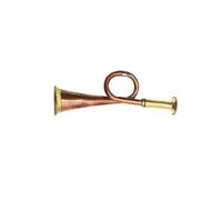 LAKSHMI'S EAGLE Bugle Instrument Brass Bugle Trumpet Indian Music Instruments French Horn Mouthpiece Decorative Showpiece Collectible Ornament For Home, Table Décoration Gift