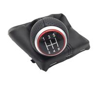 LAKUYRD Car Shift Knob Compatible with for A4 S4 B8 Car Styling 12mm Gear Shift Knob Gaiter Boot Lever Handle Head Dustproof Cover