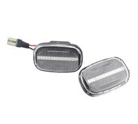 LAKUYRD Compatible With Toyota For Starlet EP90 EP91 1996-1999 For Carina E T19 1992-1997 Car Dynamic Flashing Turn Signal Light Side Marker Lamp 8173005010 Indicator Lamp parts(Clear)