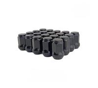 LAKUYRD Steel Wheel Bolts 20pcs Wheel Nuts Closed End Bulge Acorn Lug Nuts M12x1.25,m12x1.5,m14x1.5,1/2-20",Hex 19mm,height 35mm Wheel Bolts Nuts Studs(M12x1.5)