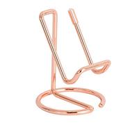 LAKYMIE IKAAR Phone Stand Phone Holder Universal Tablet Mobile Phone Support Holder Cellphone Stand Rack Office Desktop Bracket Shelf Rose Gold