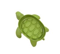 LAKYMIE Soap Dish Plastic Turtle Soap Holder Shower Soap Tray No Drilling Soap Saver Case Container with Drainage for Bathroom Shower Kitchen Travel
