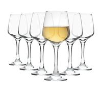 Lal White Wine Glasses - 295ml - Clear - Pack of 6