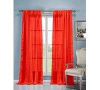 Lala + Bash Fire Retardant Curtains Set, Lavender, 54x63