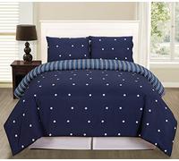 Lala + Bash Gruden Stars 2 Piece Comforter Set, Navy, Twin