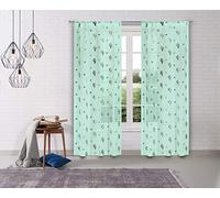 Lala + Bash Machine Washable in Cold Water, use only Non-Chlorine Bleach, Tumble Dry Low and Warm Iron as Needed, Multi, 38x84 (2 Pieces)