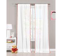 Lala + Bash Machine Washable in Cold Water, use only Non-Chlorine Bleach, Tumble Dry Low and Warm Iron as Needed, Multi, 38x84 (2 Pieces)