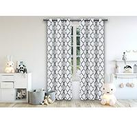 Lala + Bash Machine Washable in Cold Water, use only Non-Chlorine Bleach, Tumble Dry Low and Warm Iron as Needed, Multi, 37x84 (2 Pieces)