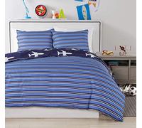 Lala + Bash Non-Down Comforters-Twin, Blue, 68x86(1 Piece), 20x26(1 Piece)