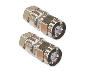 Lala Smill N Male Crimp Adapter 1/2" Plug Connector for Andrew LDF4-50A 1/2" Corrugated Coaxial Cable