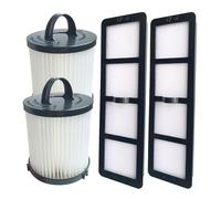 Lala Smill Replacement Upright Vacuum HEPA Filter EF-6 and DCF-21 Dust Cup Filter for Eureka Airspeed AS1000 Series Replaces Part # 67821, 68931, 68931A, EF91,Set of 2