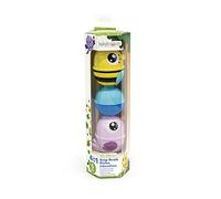 Lalaboom - Set of 2 chunky animals & bead - Preschool Educational Beads - Montessori Shapes and Colors Construction Game and Learning Toy for Babies and Children from 10 Months to 4 Years Old - 6 Pieces, BL311, BL311