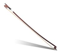 LALADEFIEE 1/4 Size Horsehair Arbor Violin Bow Practice Violin Bow for Beginners Brown Wood Bow for 1/4 Size Violins Essential Violin Accessories