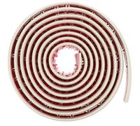 LALADEFIEE 1 Roll Peel and Stick Moulding Trim Paintable Wall Trim with Decorative Beige Nbr Material for Easy Peel and Stick Application, for Wall Decor and Home Decor