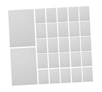 LALADEFIEE 10 Sheets Easy Peel Puzzle Preservation Sticker Sheets Frame-ready Adhesive for Various Jigsaw Protection Versatile Craft Sticky Paper for Puzzle Storage and