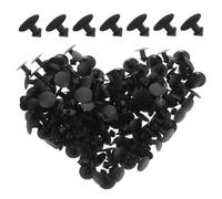 LALADEFIEE 1000Pcs Black Small Helmet Liner Buckles Construction Cap Accessories Hard Hat Replacement Studs Retainers for Hard Hat Safety Helmet Accessories for Industrial Head Protection