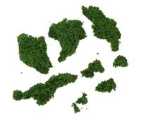 LALADEFIEE 100g Military Green Flocking Powder for Model Making, Miniature Terrain Static Grass and Tree Powder for DIY Diorama Landscape Supplies