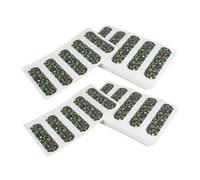 LALADEFIEE 100Pcs Dark Wound Patches for Adults Breathable PE Material Injured Bandages Flexible Small Stickers for Safe Skin Protection and Quick Healing