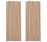 LALADEFIEE 100pcs Shoe Shaper Trees - Shoe Tree Stretcher - Kraft Paper Heel Support Chopsticks - Form Shape Insert for Sport Dress Boots Shaper Keeper