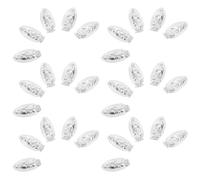 LALADEFIEE 100pcs Silver Religious Nail Charms for Crafting 3d Metal Alloy Buddha Nail Jewelry Decorations for Manicure and Special Occasions