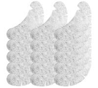 LALADEFIEE 100pcs V-Shaped Self Adhesive Eye Patches for Lash Lift and Makeup, Made of Soft Fiber, Tapes Down Lower Lashes, Easy to Peel, for Cosmetics Studios and Makeup Salons