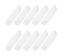 LALADEFIEE 10Pcs 30Ml Travel Refillable Plastic Squeeze Bottles with Flip Cap, Leak-Proof Lightweight Toothpaste Tube Containers for Toiletries and Liquid Cosmetics