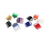LALADEFIEE 10pcs Clipper Guards Set Professional Hair Clipper Limit Combs for Easy Grooming Durable Multi-Color Options Compatible Hair Clippers