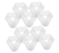 LALADEFIEE 10pcs Disposable Non-woven Spa Hair Headbands Soft Breathable Face Washing Wraps for Estheticians Makeup Artists Beauty Salon Supplies