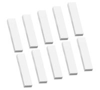 LALADEFIEE 10pcs Guitar Bone Nuts Kit Beef Bone Guitar Nuts Replacement for Acoustic Electric High Durability for