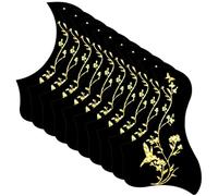 LALADEFIEE 10pcs Guitar Pickguard Acoustic Guitar Protective Shield Easy Installation Fit for Various Models