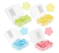 LALADEFIEE 10Pcs Mini Disposable Soap Sheets Travel Hand Soap Flakes for Scented Paper Soap for Public Restrooms Camping and Outdoor Adventures