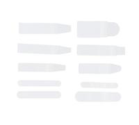 LALADEFIEE 10Pcs Portable Makeup Brush Bags Mixed Styles Lightweight Makeup Tool Carrying Cases Compact Cosmetic Organizers for Travel and Daily Use