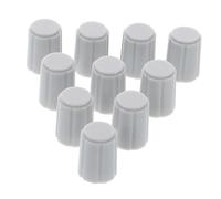 LALADEFIEE 10pcs Replacement Parts Plastic Knob Cap Volume Tone Control Knobs for Electric Guitar Repair