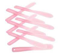 LALADEFIEE 10pcs Silicone Makeup Mixing Spatulas Cosmetic Mixing Tools for Home and Beauty Salons Versatile Application for Masks and Creams Practical and Easy to Use