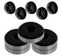 LALADEFIEE 10pcs Speaker Feet Pads for Dvd Amplifier Isolation Mats Shock Absorber Bumpers Vibration Protection for Audio Equipment Speaker Furniture Leg Pad