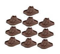 LALADEFIEE 10Pcs Volcano Model Science Project Prop for DIY Eruptions Educational Volcano Craft Kit for Learning and Geography Teaching