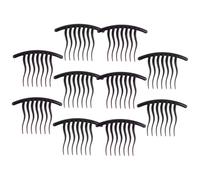 LALADEFIEE 10pcs Wavy Tooth Hair Comb Decorative Fine Tooth Comb Clips for Women Hair Styling Tool