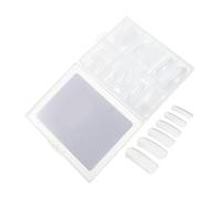 LALADEFIEE 120pcs/box Fake Nails Full Cover Artificial Nails Easy to Bond Easy to Apply Plastic Long for Manicurists and Teen Create