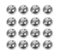 LALADEFIEE 120pcs Stainless Steel Nail Polish Mixing Agitator Balls 7mm Reusable Paint Stirring Steel Balls for DIY Nail Art and Essential Oil Mixing
